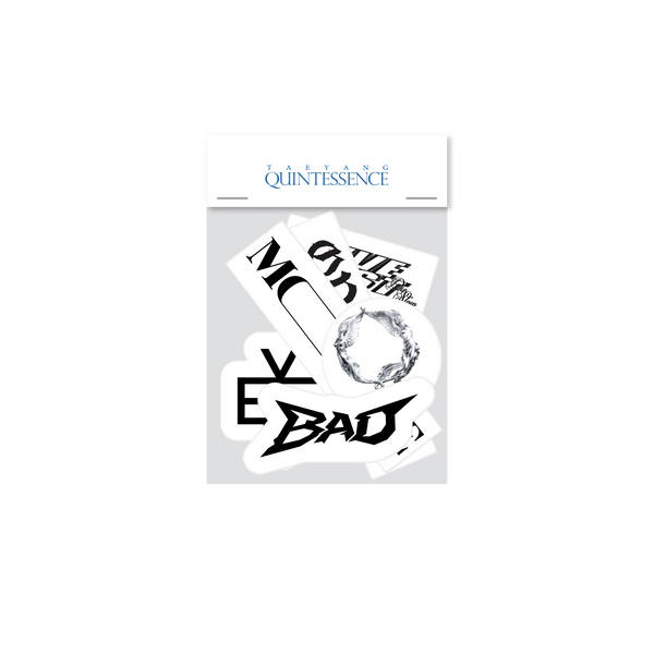 [Pre-Order] TAEYANG(of BIGBANG) - QUINTESSENCE Official MD (STICKER PACK)