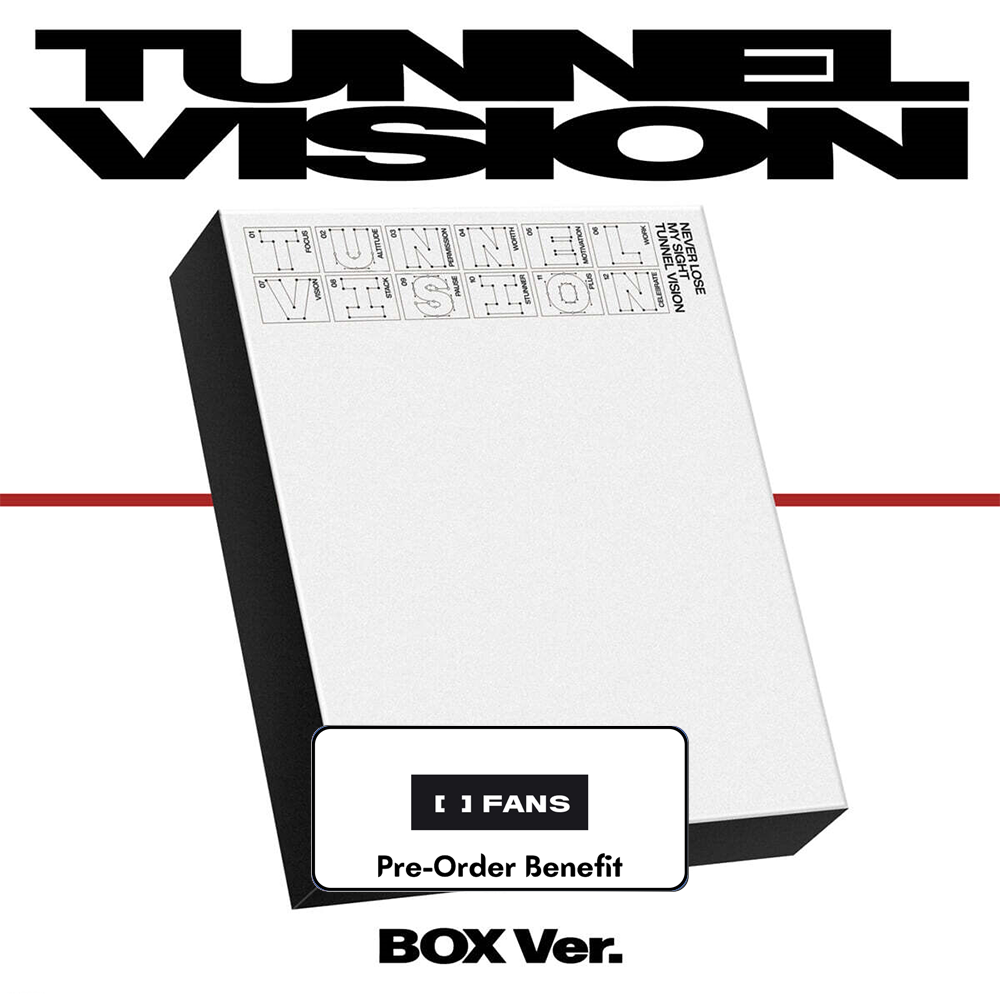 **[Pre-Order] ITZY - "TUNNEL VISION" + Pre-Order Benefit  (Choose Version) (Box Ver.)