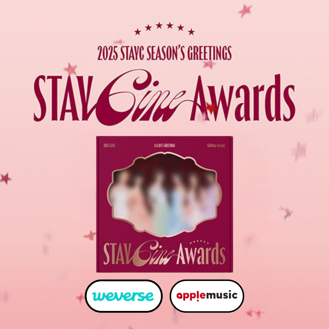 [Pre-Order] StayC - 2025 StayC Season's Greetings "StayCine Awards" + Pre-Order Benefit - HALLYUSUPERSTORE