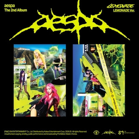 [B2B] aespa - Vol. 2 [LEMONADE] (LEMONADE Ver.) / [음반사 도매] 에스파 (aespa) - 정규 2집 [LEMONADE] (LEMONADE Ver.)