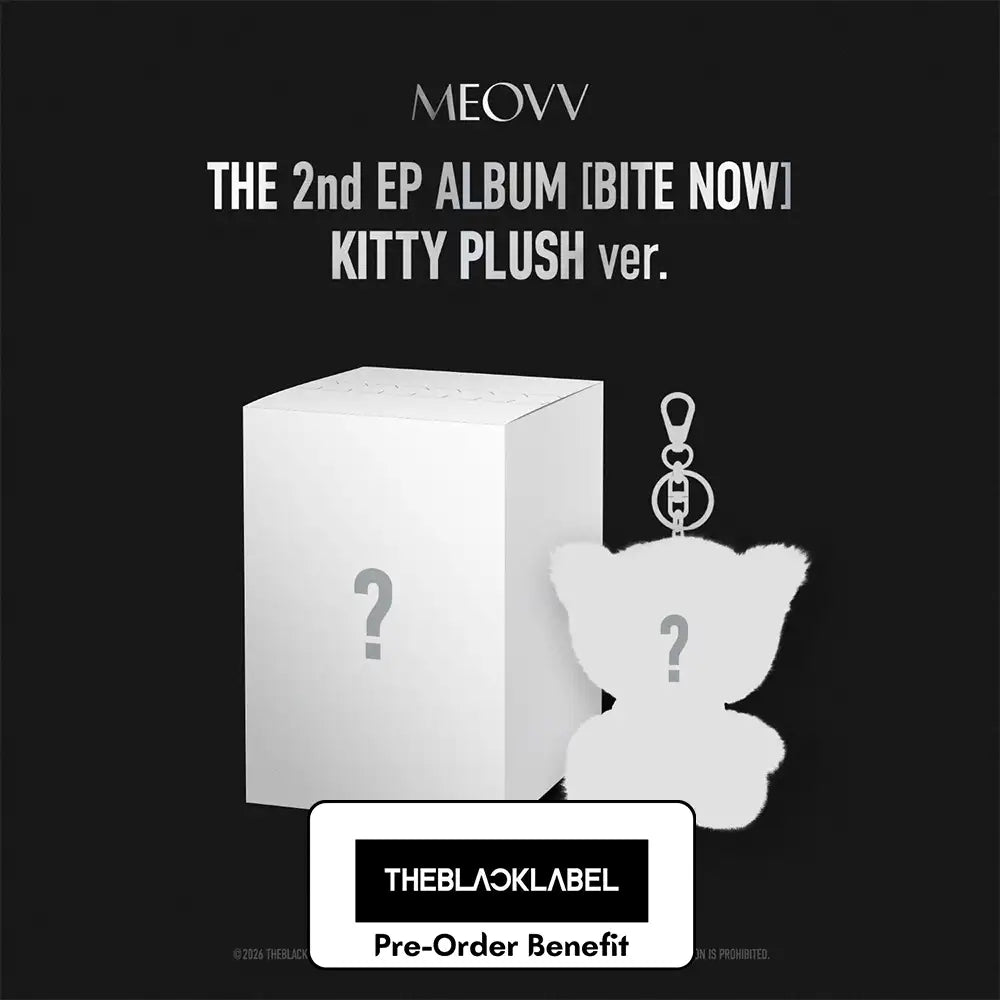 [PRE-ORDER] MEOVV - 2nd EP ALBUM "BITE NOW"(KITTY PLUSH ver.)+Pre-OrderBenefit (Choose Version)