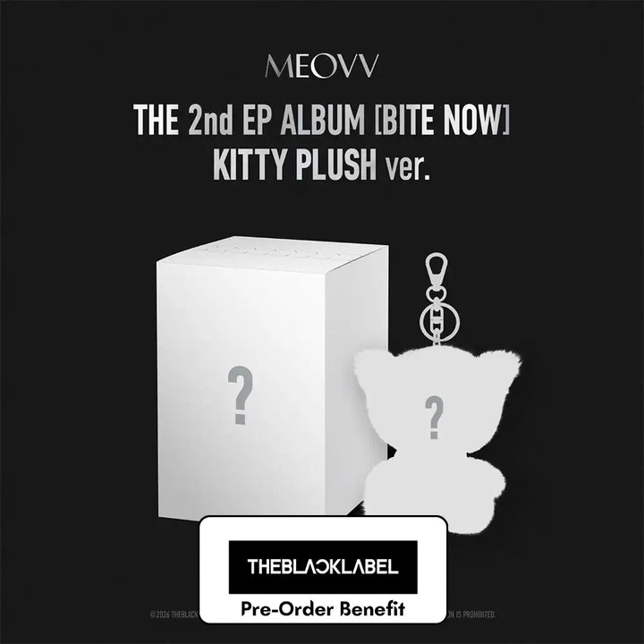 [PRE-ORDER] MEOVV - 2nd EP ALBUM "BITE NOW"(KITTY PLUSH ver.)+Pre-OrderBenefit (Choose Version)