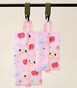 ** BT21 - Mini Scout Multi Pouch Set (Pink)