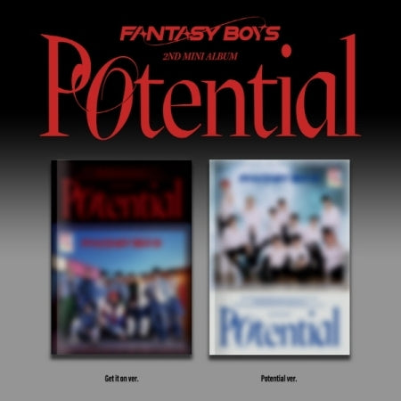 [B2B] FANTASY BOYS - 2nd Mini Album [Potential] (Random Ver.) / 판타지보이즈 (FANTASY BOYS) - 미니 2집 [Potential] 랜덤