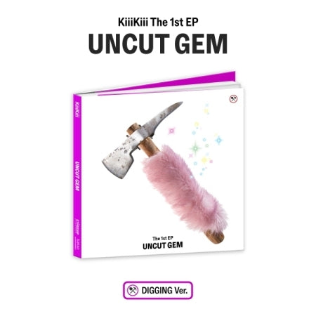 [B2B] KiiiKiii (키키) - 1st Mini Album [UNCUT GEM] (DIGGING Ver.) / KiiiKiii (키키) - 미니 1집 [UNCUT GEM] (DIGGING ver.)