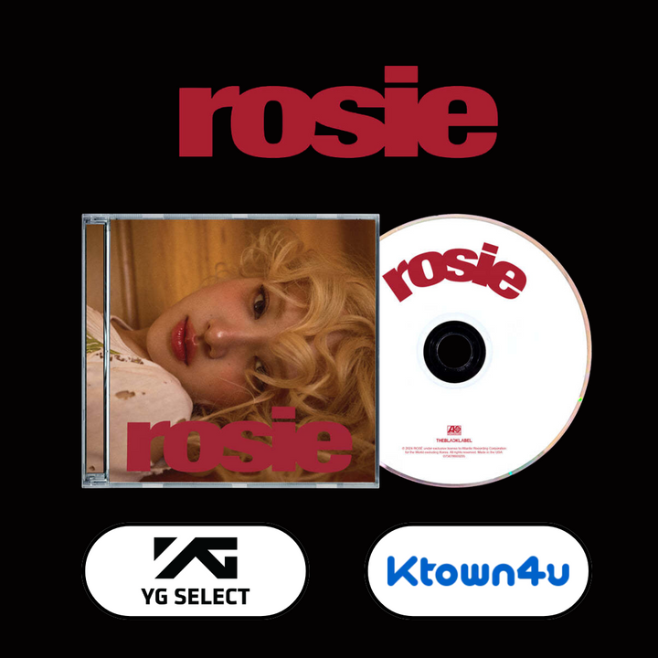 [Pre-Order] Rose (of BlackPink) - "ROSE first studio album ‘rosie'" + Pre-Order Benefit [Jewel Ver.] - HALLYUSUPERSTORE