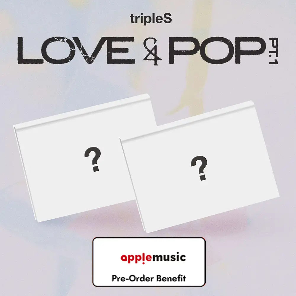 [PRE-ORDER] TripleS - "LOVE&amp;POP" pt.1 (Standard Version) + Pre-Order Benefit (Choose Version)