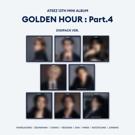 [B2B] ATEEZ - THE WORLD EP.FIN : WILL (Random Ver.) / 쇼핑몰) (우영) 에이티즈 (ATEEZ) - 미니 13집 [GOLDEN HOUR : Part.4] (DIGIPACK VER.)