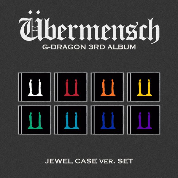 **[Pre-Order] G-DRAGON- 3rd Album -"Übermensch" +  Ktown4u  Pro-Order Benefit [JEWEL ver.] (Random & Set)