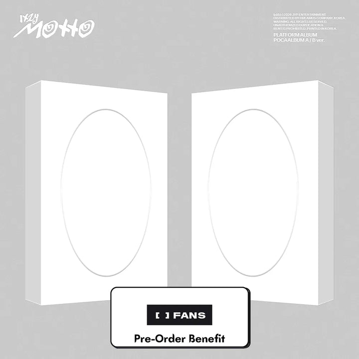 [Pre-Order]  ITZY - Motto (POCAALBUM Ver.) + Pre-Order Benefit (Choose Version)