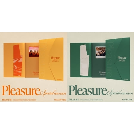 [B2B] TREASURE - SPECIAL MINI ALBUM [PLEASURE] (YELLOW VER.) / [미공포함] 트레저 - SPECIAL MINI ALBUM [PLEASURE]