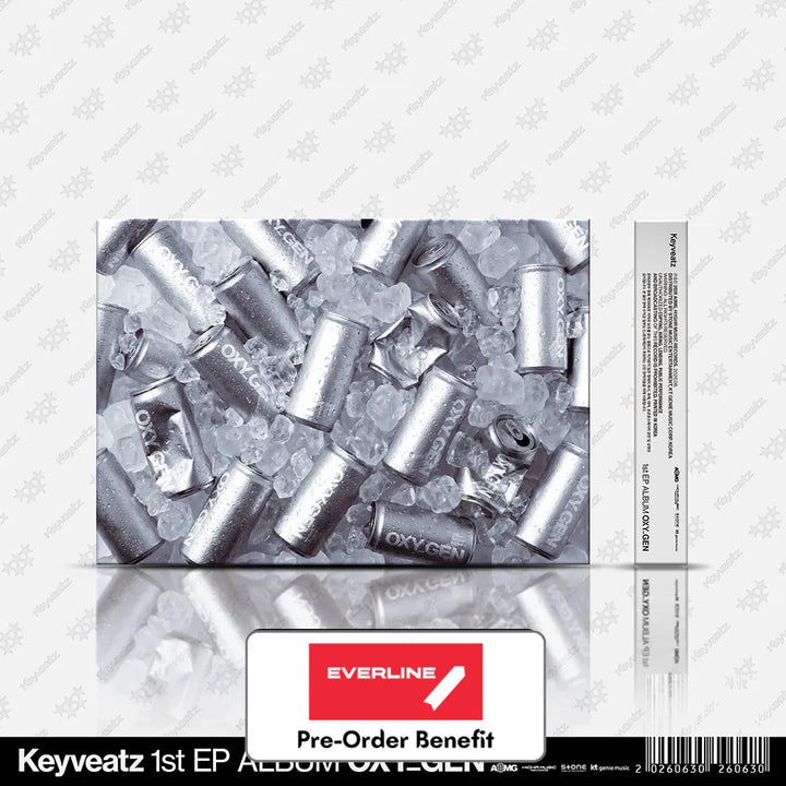 [Pre-Order] Keyveatz - 1st EP ALBUM [OXY_GEN] + Pre-Order Benefit (Choose Version)
