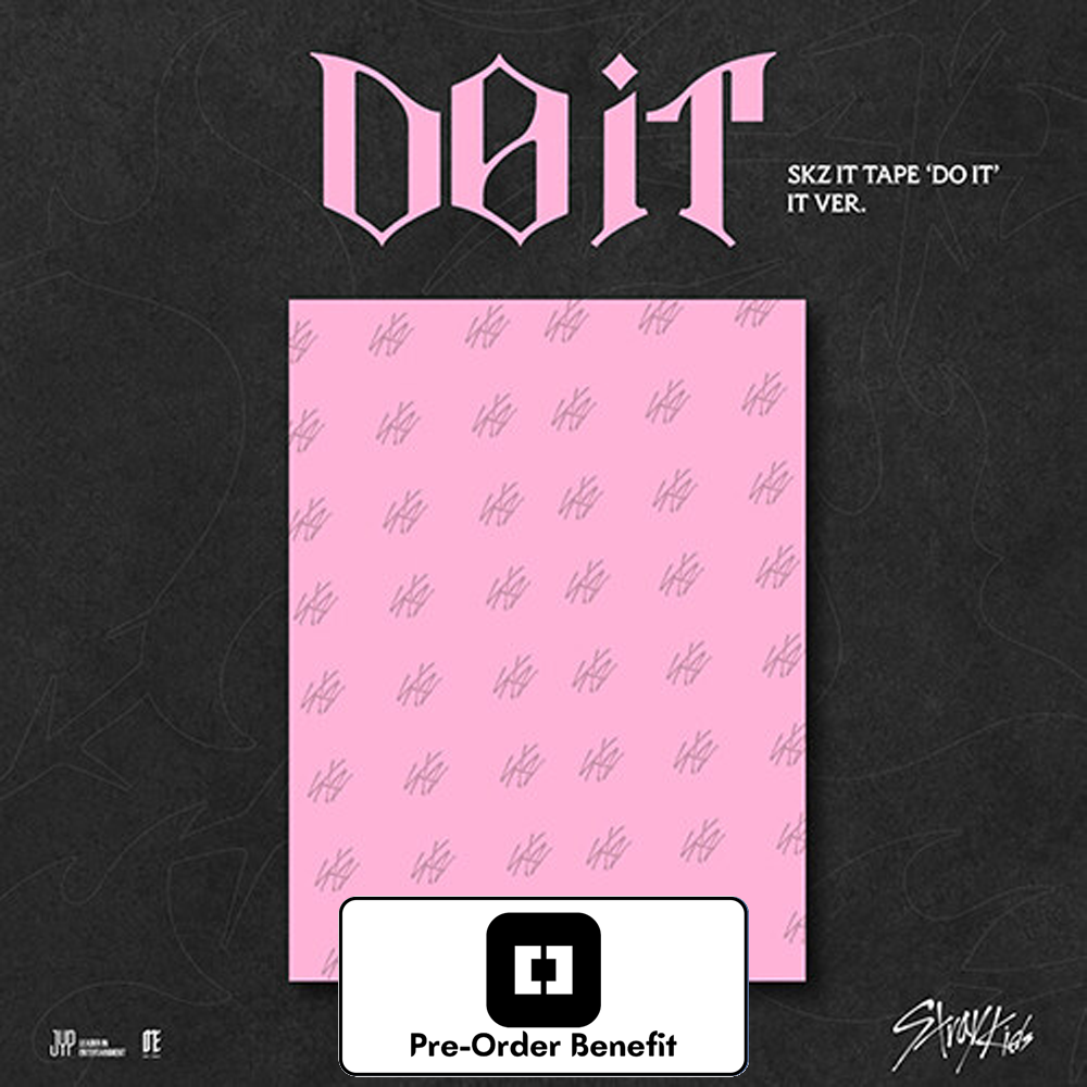 **[Pre-Order] Stray Kids - **[Pre-Order] Stray Kids -SKZ IT TAPE ‘DO IT’ +Pre -Order Benefit (IT VER.)
