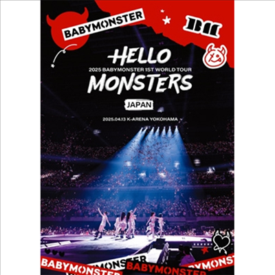 [Pre-Order] BABYMONSTER  - 1st World Tour "Hello Monsters" In Japan ~2025.04.13 K-Arena Yokohama~(Blu-ray)(2025)