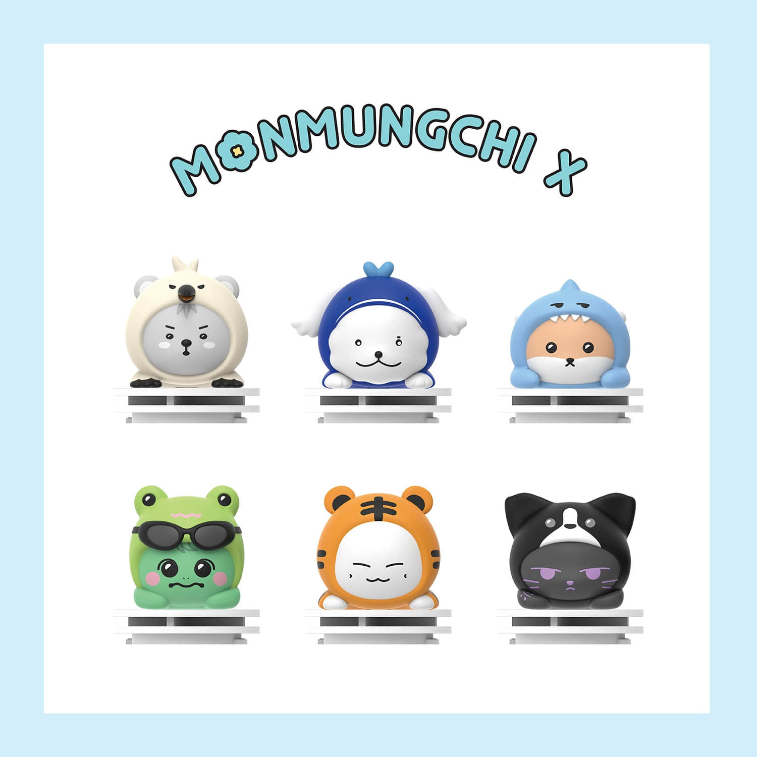 Monsta X (of MONSTA X)- MONMUNGCHI X OFFICIAL LIGHT STICK CHARM