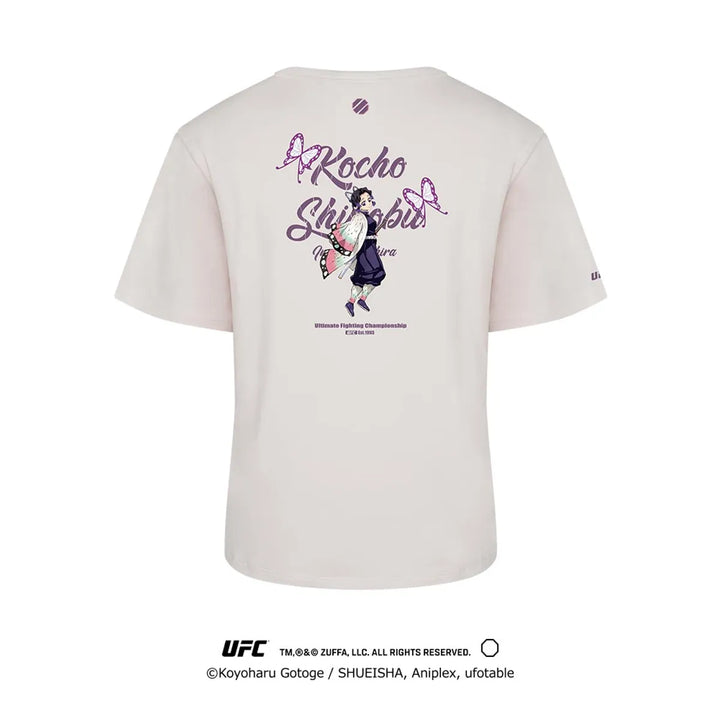 Demon Slayer: Kimetsu no Yaiba -Shinobu Relaxed Fit Short-Sleeved T-Shirt Light pink
