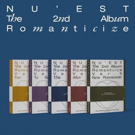 [B2B] NU’EST - The 2nd Album ’Romanticize’ (Random Ver.) / 뉴이스트(NU’EST) - The 2nd Album ’Romanticize’ 랜덤