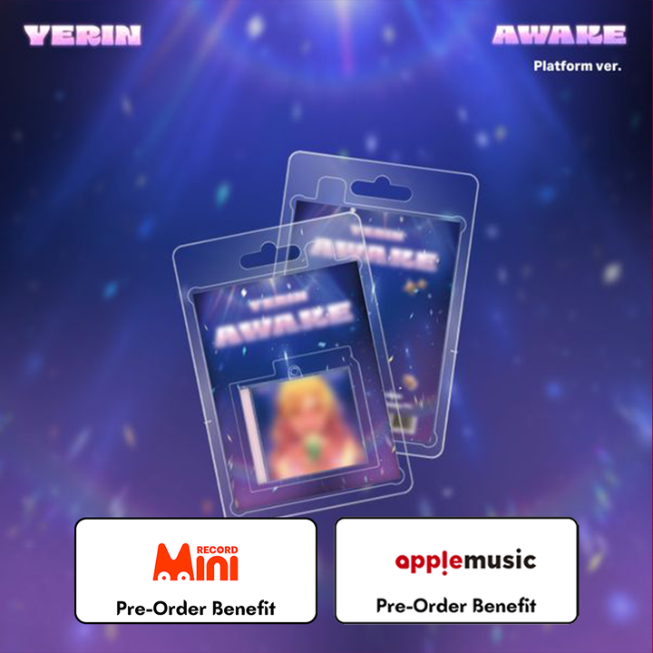 ** [Pre-Order] YERIN -  Single 1st "Awake " + Minirecord Pre - Order Benefit (Choose version)