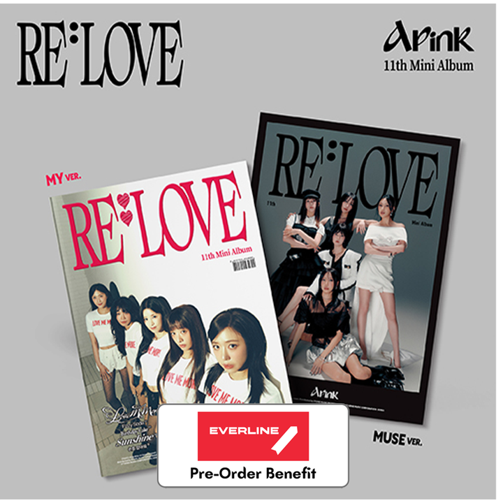 **[PRE-ORDER] Apink -  11th Mini Album 'RE : LOVE' + Pre-Order Benefit