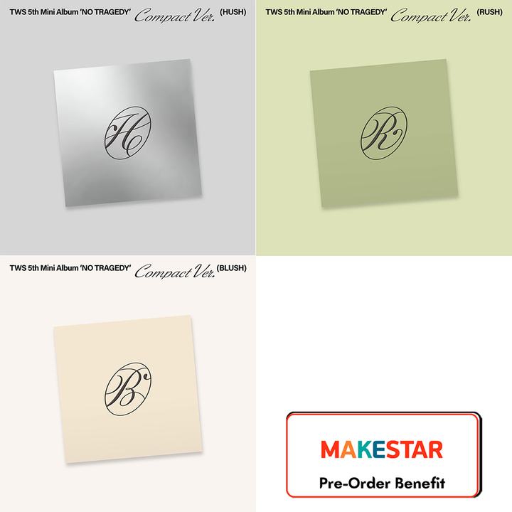 [Pre-Order] TWS - 5th Mini Album 'NO TRAGEDY' (COMPACT version)+ Pre-Order Benefit (Choose Version)
