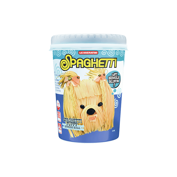 [Pre-Order] LE  SSERAFIM -1st single album "SPAGHETTI" (STRESS BALL ver.)