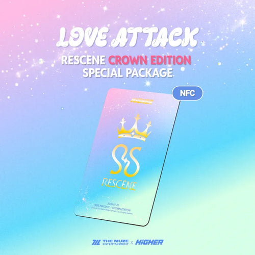 [Pre-Order] RESCENE  - 'LOVE ATTACK' Crown Edition Exclusive Special Confirmed Package