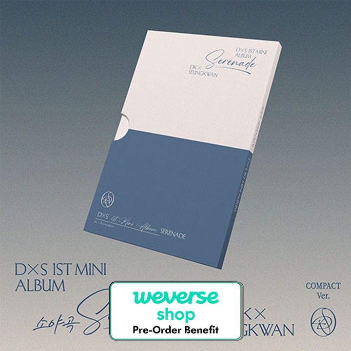 **[Pre-Order]  DK X SEUNGKWAN (of SEVENTEEN) - 1st Mini Album '소야곡' + Pre-Order Benefit (Choose ver)(Compact Ver.)