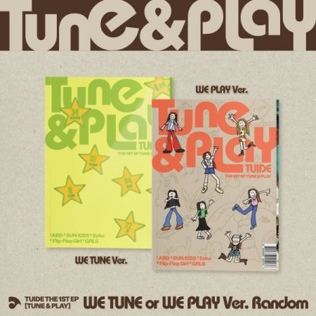 [B2B] TUIDE - EP 1집 [TUNE &amp; PLAY] (2 Normal Editions Available) / 쇼핑몰) TUIDE (튜이드) - EP 1집 [TUNE &amp; PLAY] 2종 일반반 포토북