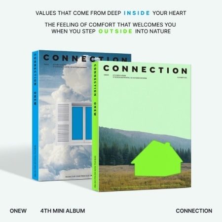 [B2B] Onew - Vol. 4 [CONNECTION] (Photobook Ver.) / 온유 - 미니 4집 [CONNECTION] (Photobook Ver.)
