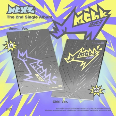 [B2B] NEXZ - 2nd Single Album [Mmchk] (Random Ver.) / [음반사 도매] NEXZ (넥스지) - 싱글 2집 [Mmchk] 2종 중 랜덤