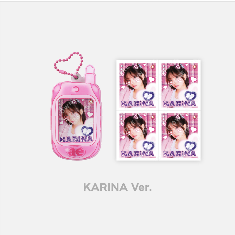 ㉑カリナ come to my illusion セット売り Aespa Come To My illusion Pop Up Store Random Trading Card