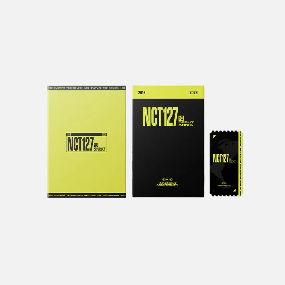 [Pre-Order] NCT127 - 10th ANNIVERSARY (TICKET BOOK SET)
