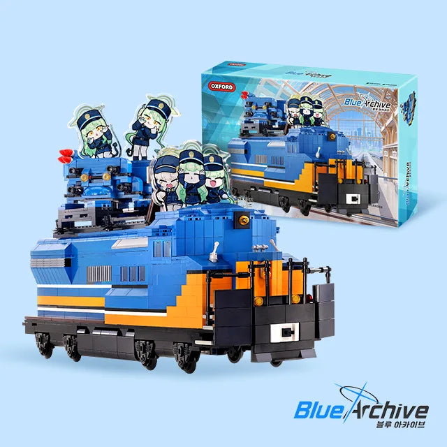 **[Pre-Order] Blue Archive - Highlander Railway Academy Block Assembly Armored Train