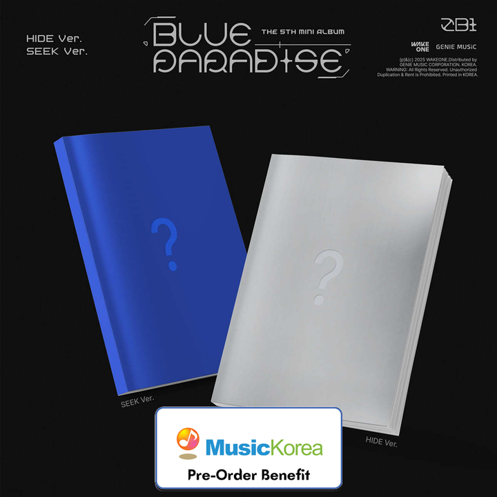 **[Pre-Order] ZEROBASEONE - Mini 5th Album " BLUE PARADISE "+ Pre-Order Benefit [Standard Ver.](Random/Set)