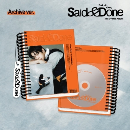 [B2B] Park Jin Young - Mini Album Vol. 2 [Said &amp; Done] (Archive Ver.) / [음반사도매] 박진영 - 미니 2집 [Said &amp; Done] (Archive ver.)