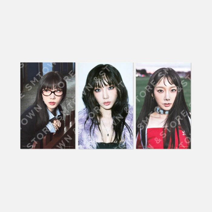 TAEYEON- "Letter To Myself" Official MD (4X6 PHOTO SET,POSTCARD + HOLOGRAM PHOTO CARD SET,PHOTO PACKAGE,KEY RING SET)