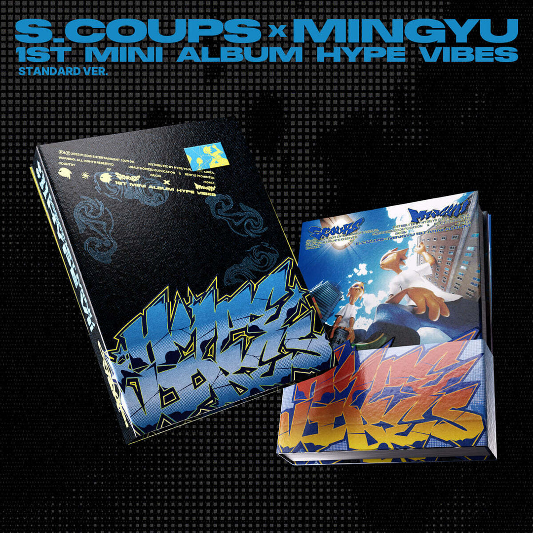 **[Pre-Order]  SEVENTEEN - S.COUPS x MINGYU - Mini 1 st "HYPE VIBES" +Pre-Order Benefit