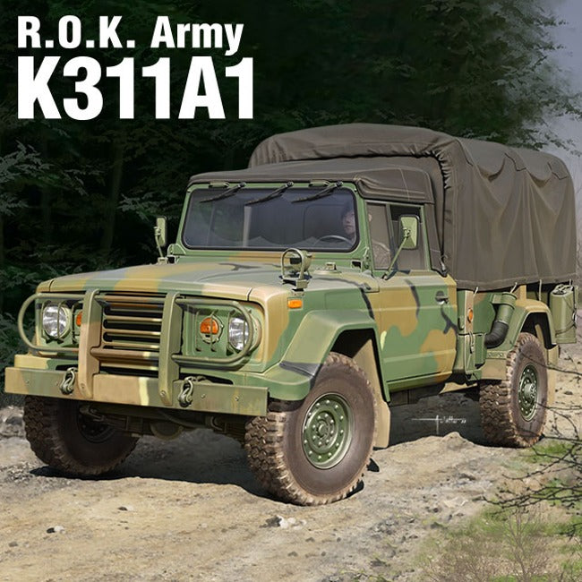 ** Academy - 13551 South Korean Army K311A1 a plastic model