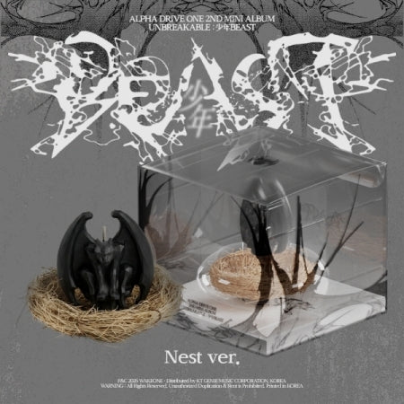 [B2B] [First Press] Alpha Drive One - Mini 2집 [UNBREAKABLE : 少年BEAST] Nest Ver. (Limited Edition) / 쇼핑몰) 알파드라이브원 - 미니 2집 [UNBREAKABLE : 少年BEAST] Nest Ver. (Limited Edition)