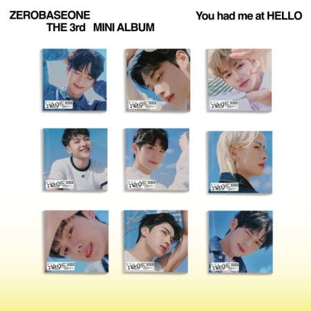 [B2B] ZEROBASEONE Mini 3rd Album [You had me at HELLO] Digipack / 제로베이스원 미니3집 [You had me at HELLO] 디지팩