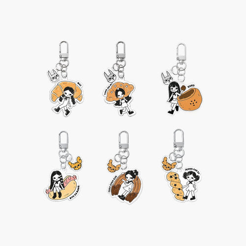 [Pre-Order]  izna - [izna X FRANCE LOUVRE BAGUETTE] Official MD (ACRYLIC KEYRING)