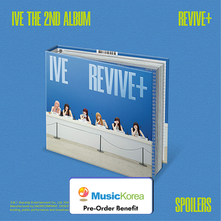 [Pre-Order] IVE - IVE THE 2ND ALBUM REVIVE+ (SPOILERS ver.)+Pre-Order Benefit (Choose Ver.) (Choose Ver.)