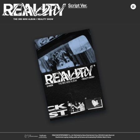 [B2B] U-Know Yunho - Reality Show (3RD Mini Album) (Script Ver.) / 유노윤호 - Reality Show (3RD 미니앨범) (Script Ver.)