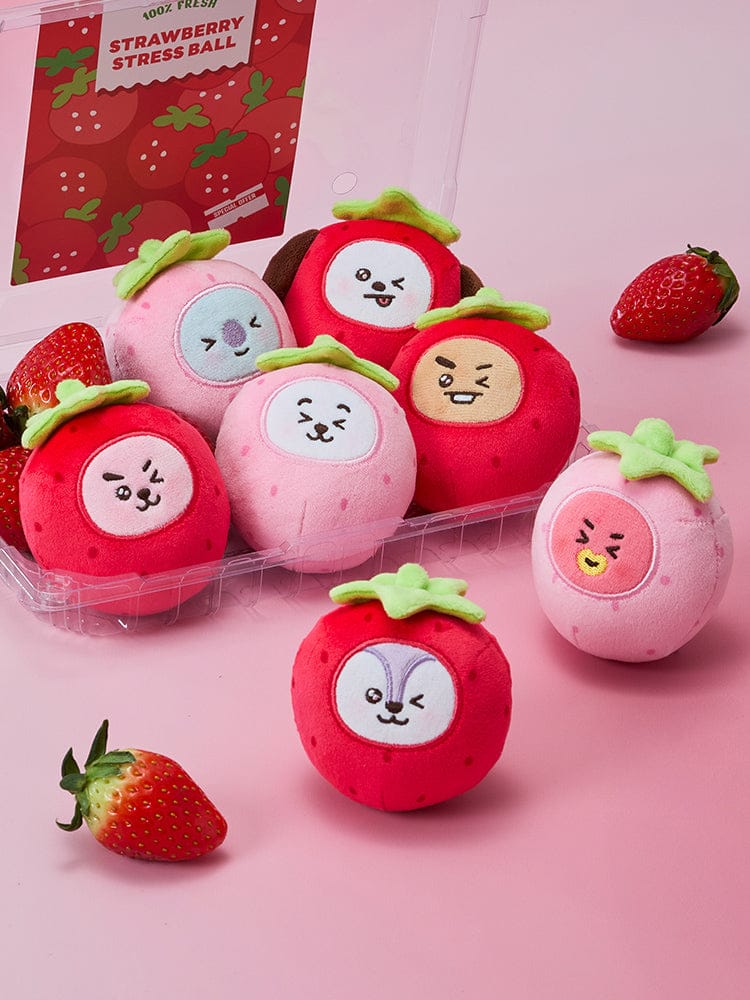 ** BT21 - Strawberry Party (Stressball doll)