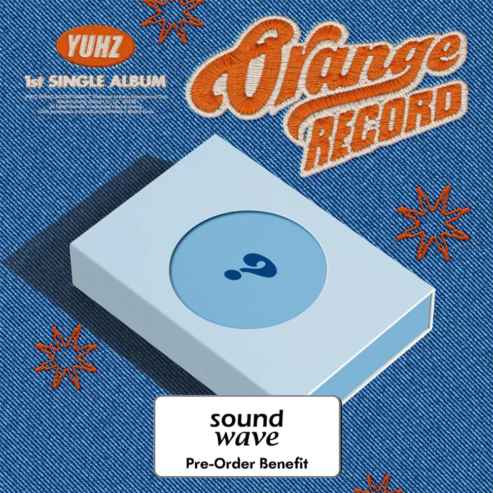 [Pre-Order] YUHZ - 1st Single Album [Orange Record] (Orange ver.) + Pre-Order Benefit (Choose Version)