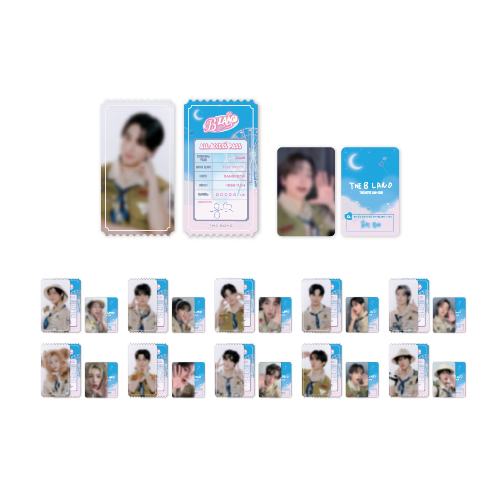 [THE BOYZ] The Azit / Official Trading Card- Jacob