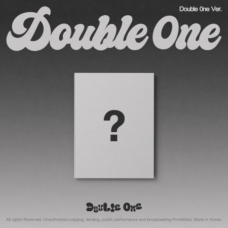 [B2B] Double 0ne (더블원) - Vol. 1 [Xpert] (Double 0ne Ver.) / Double 0ne (더블원) - 미니 1집 [Xpert] (Double 0ne Ver.)