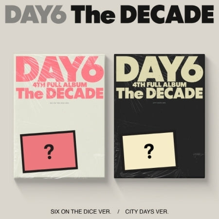 [B2B] DAY6 - The DECADE (SIX ON THE DICE Ver., CITY DAYS Ver.) [First Press] / 데이식스 (DAY6) - The DECADE