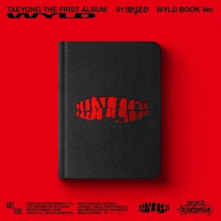 [B2B] TAEYONG - Vol. 1 [WYLD] (WYLD BOOK Ver.) / [음반사 도매] 태용 (TAEYONG) - 정규 1집 [WYLD] (WYLD BOOK Ver.)