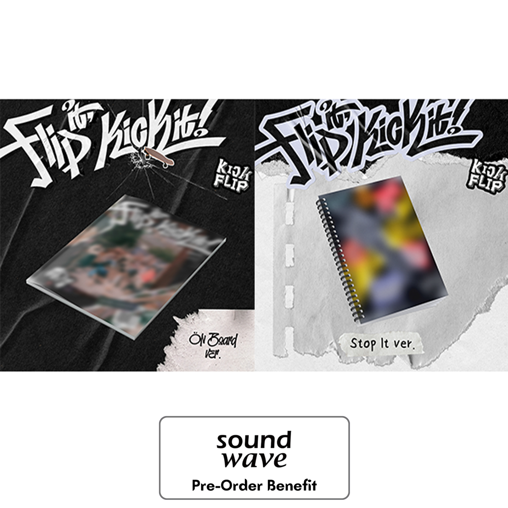 [Pre-Order] KickFlip - Mini 1st "Flip it, Kick it!" + Pre- Order Benefit [STANDARD Ver.](Random/Set)